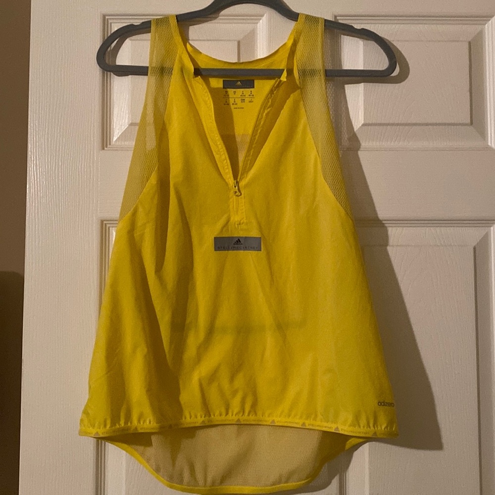Yellow Running Jersey AdidasXstellamccartney